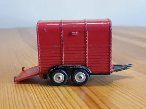 102 Rice Pony Trailer in red scarce later edition (1)