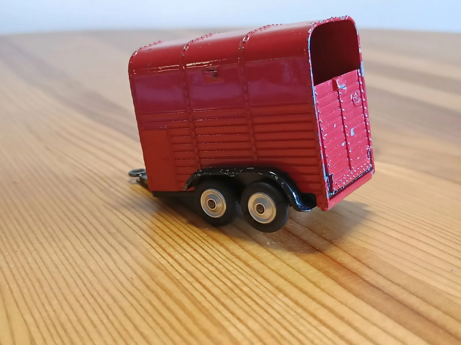 102 Rice Pony Trailer in red scarce later edition (1)
