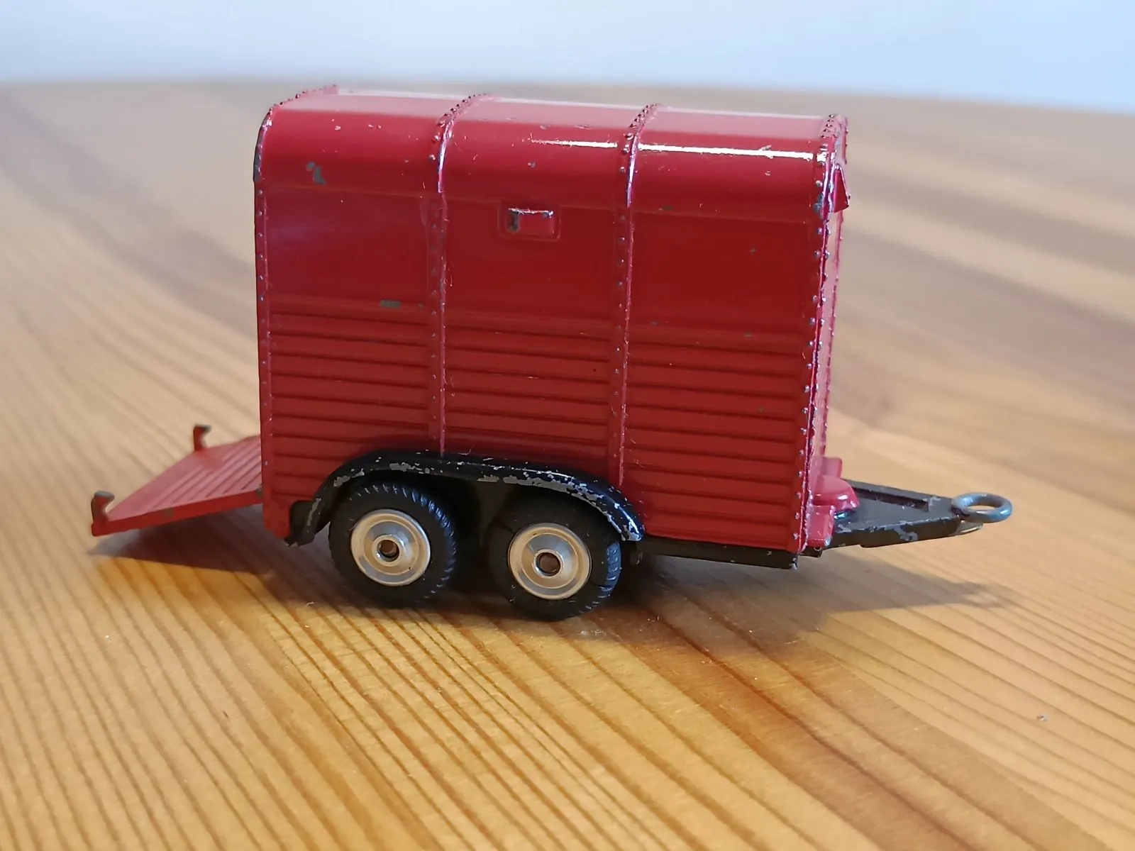 102 Rice Pony Trailer in red scarce later edition (1)