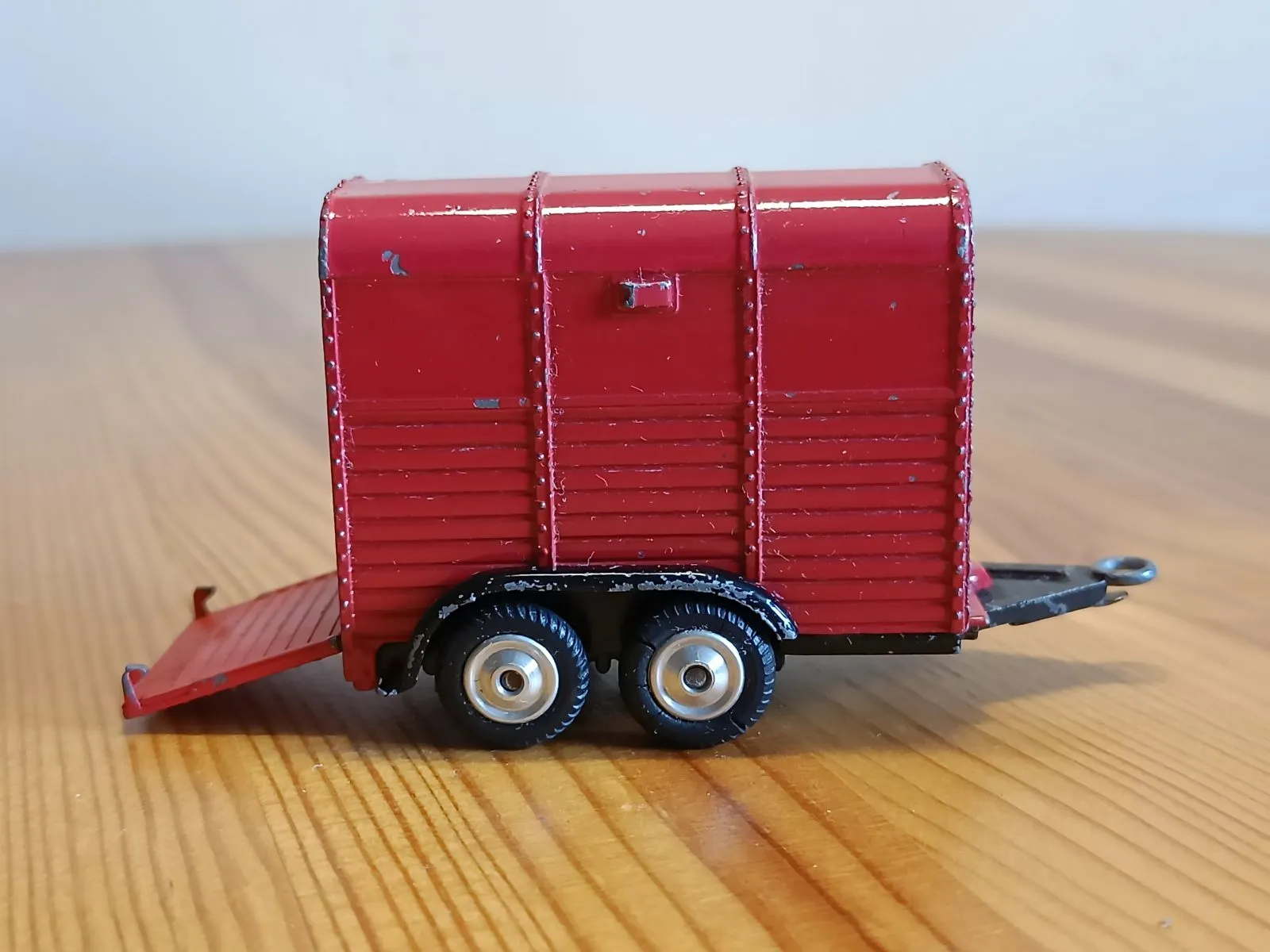 102 Rice Pony Trailer in red scarce later edition (1)