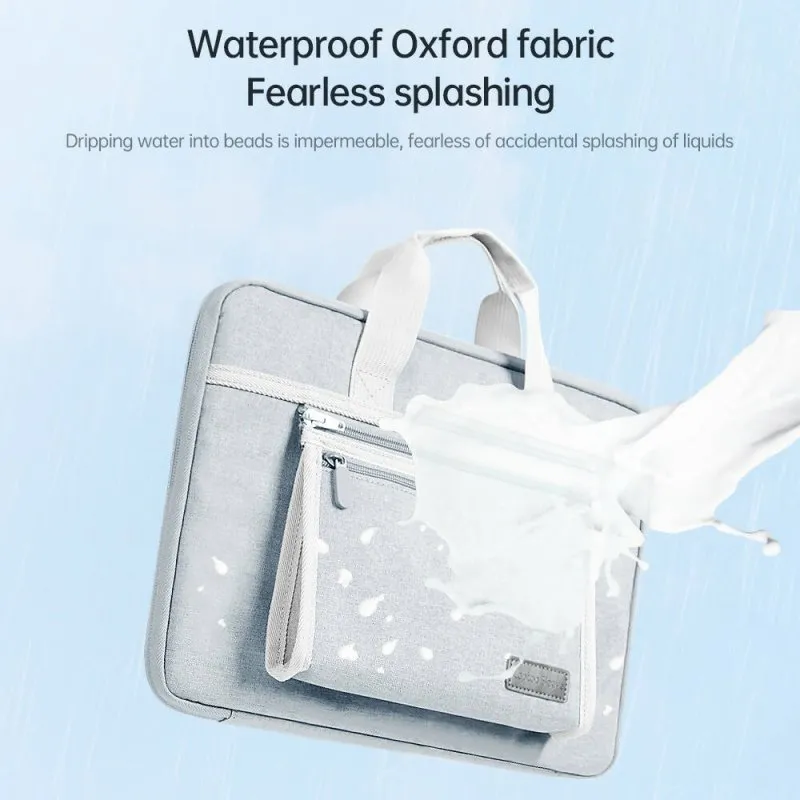 13/13.3 inch Oxford Fabric Portable Laptop Handbag Dark Blue