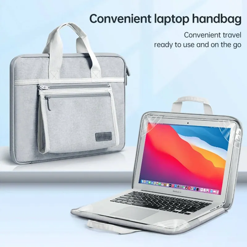 13/13.3 inch Oxford Fabric Portable Laptop Handbag Dark Blue