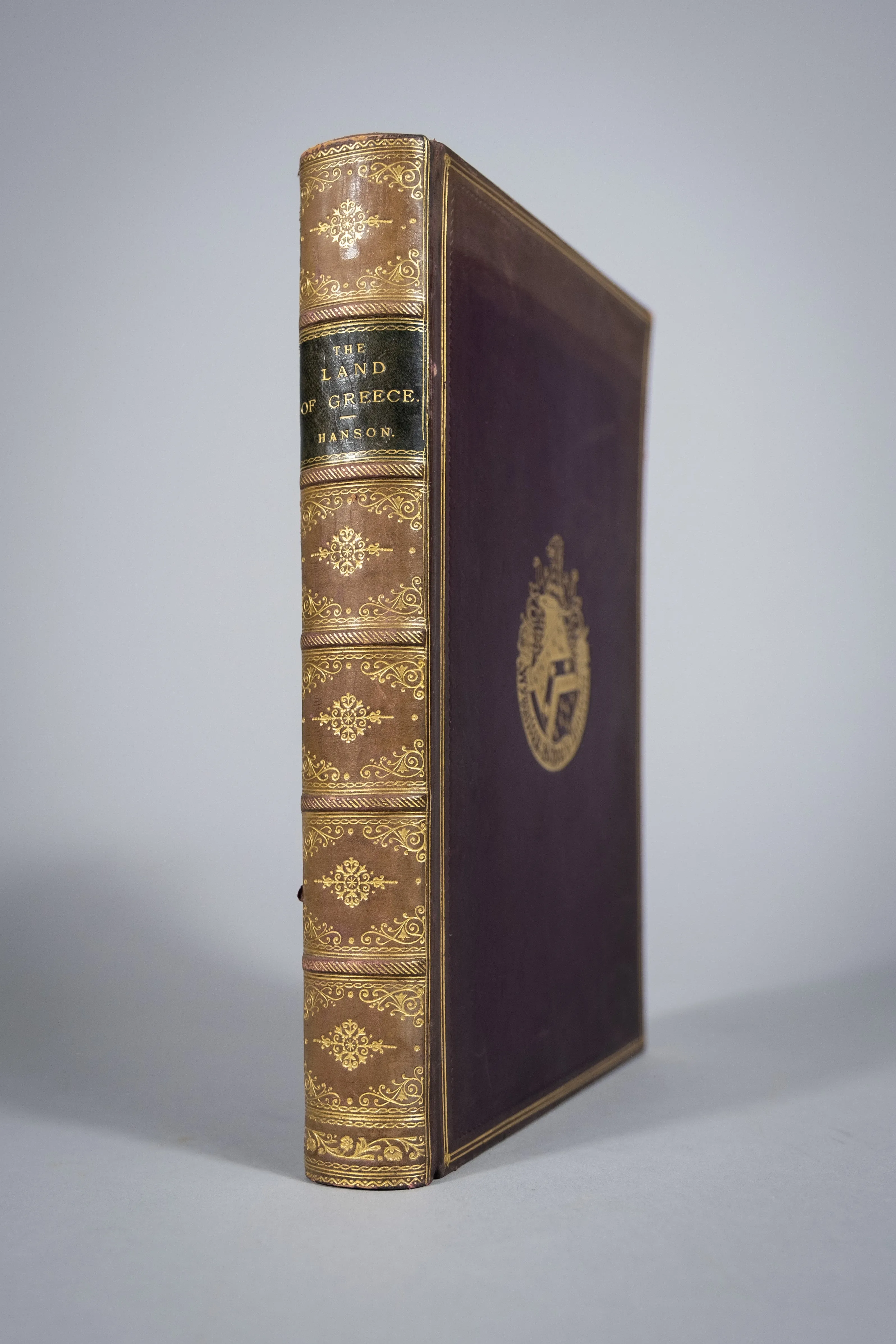 1886 The Land Of Greece by Charles Henry Hanson
