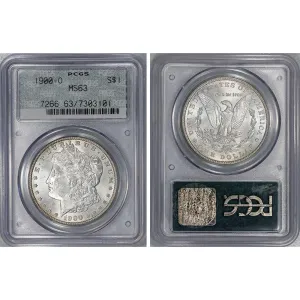 1900-O Morgan Dollar - PCGS MS 63 - Scarce Gen 2.0 Doily