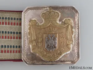 1920’S Royal Yugoslav Officer’s Belt & Buckle