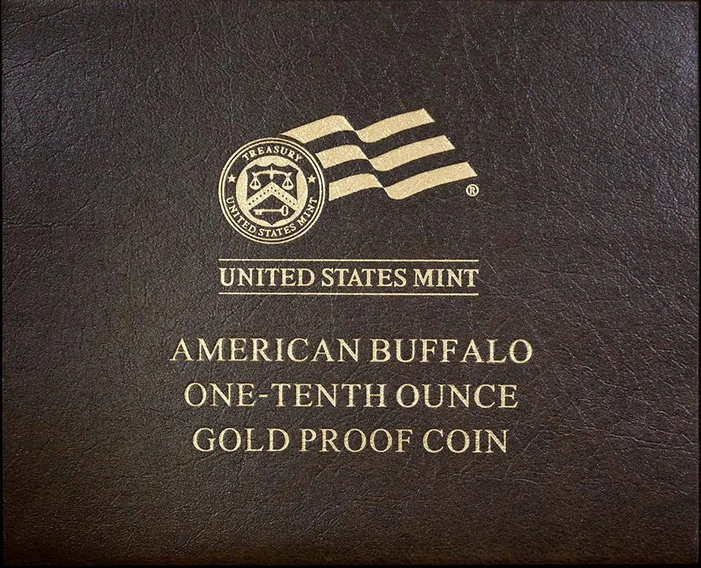 2008-W Proof $5 .9999 Gold Buffalo in OGP ~ Scarce Low Mintage Issue
