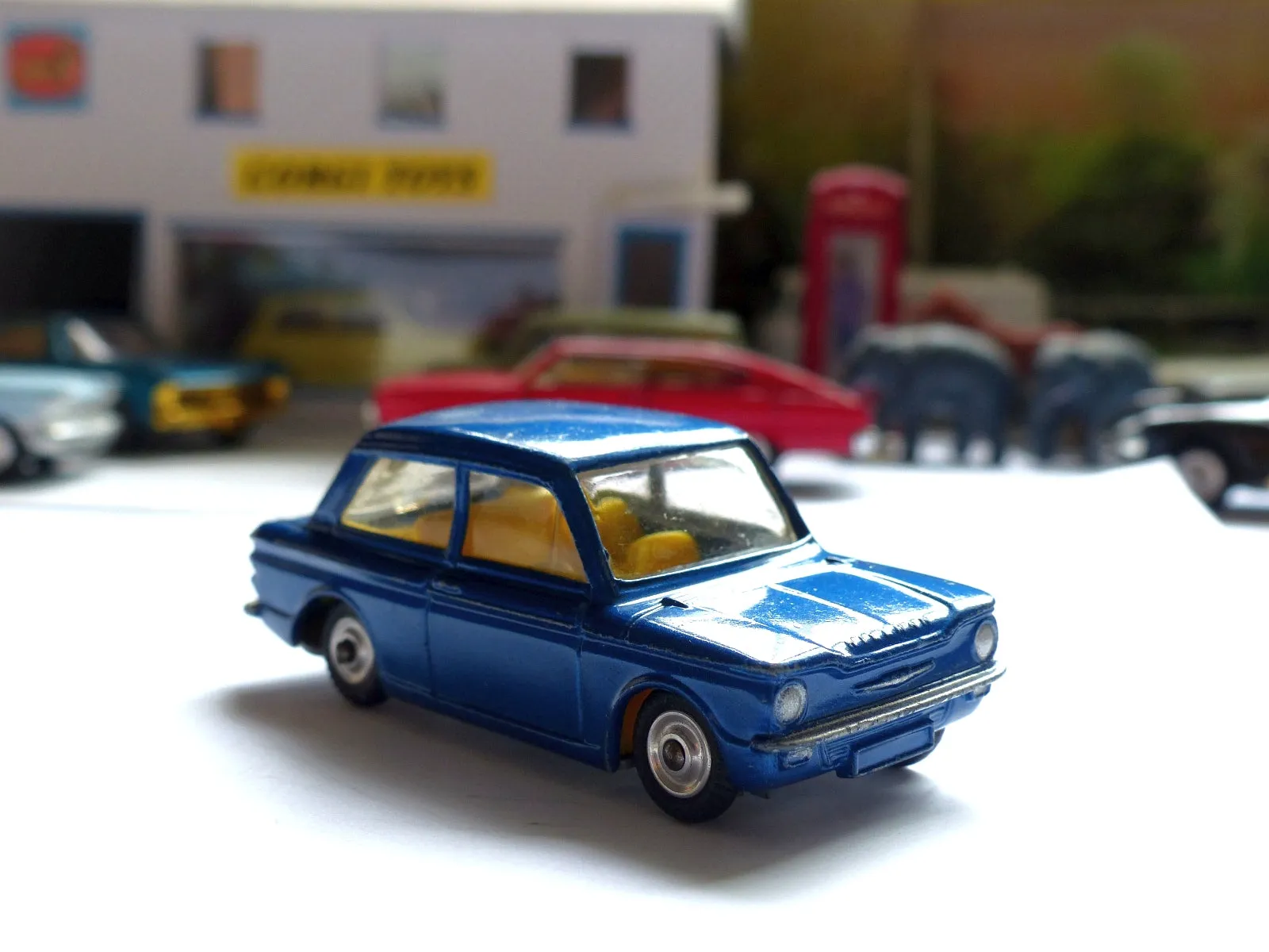 251 Hillman Imp in darker metallic blue