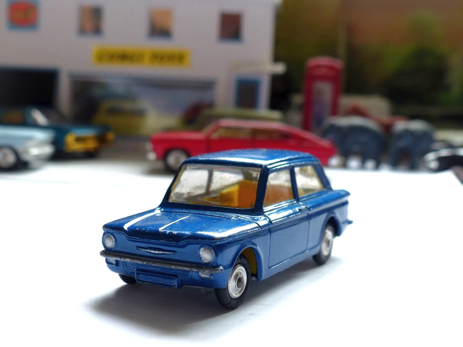 251 Hillman Imp in darker metallic blue