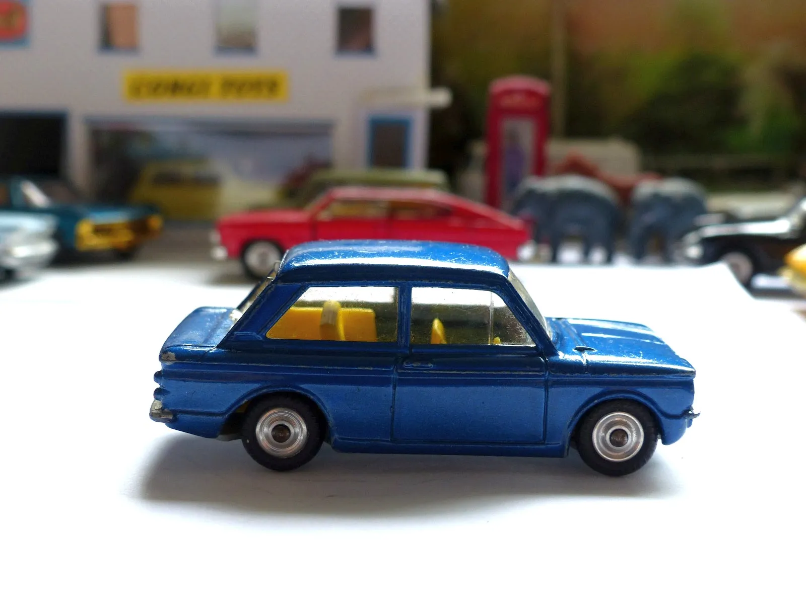 251 Hillman Imp in darker metallic blue