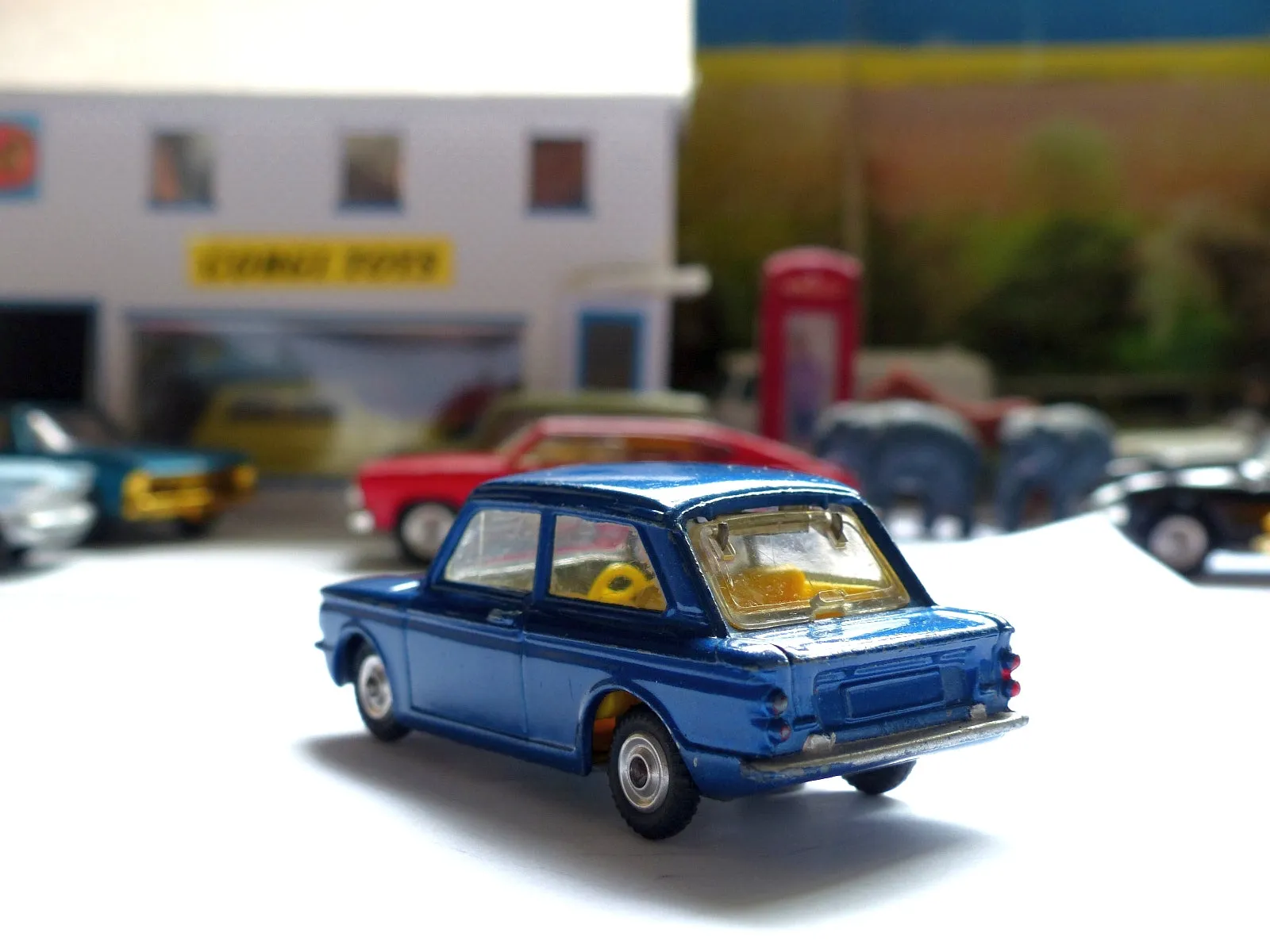 251 Hillman Imp in darker metallic blue