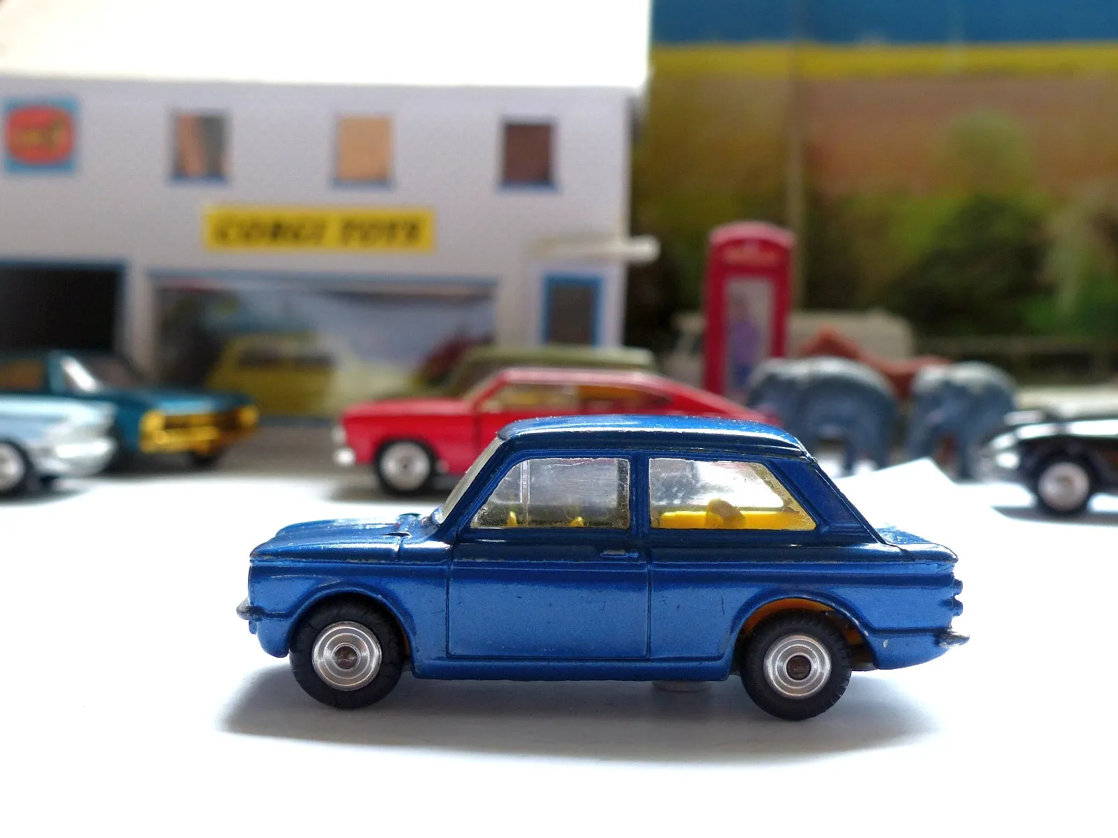 251 Hillman Imp in darker metallic blue