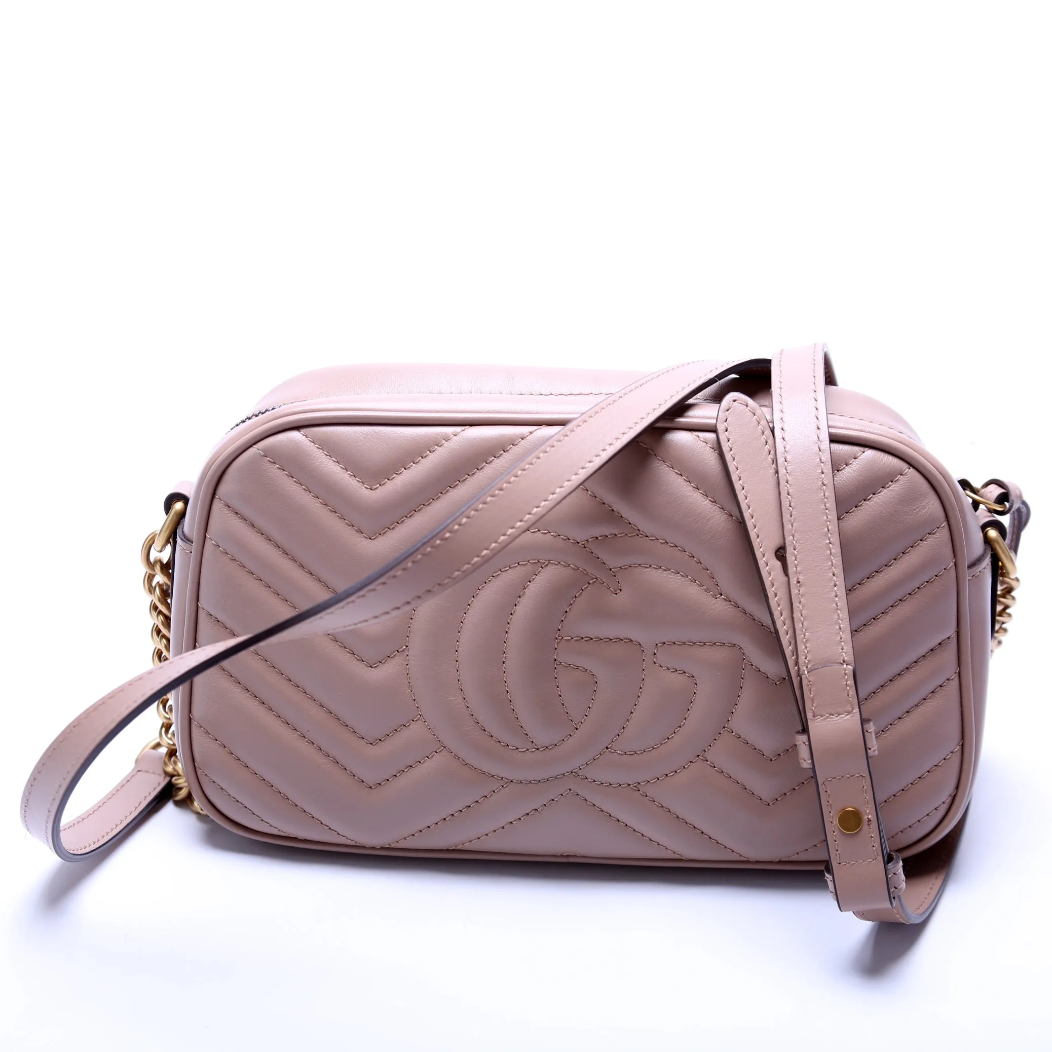 447632 Marmont Small Leather Camera Bag Newer