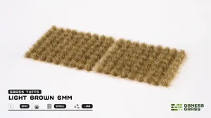 6mm Light Brown Tuft (small)