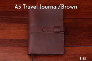 A5 Travel Journal/Brown