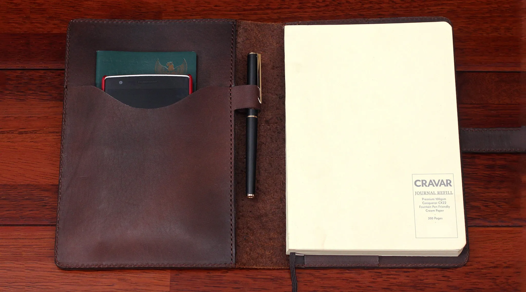 A5 Travel Journal/Brown