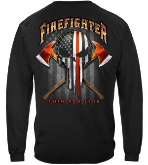 American Pride Firefighter TRL Skull of Freedom Long Sleeves