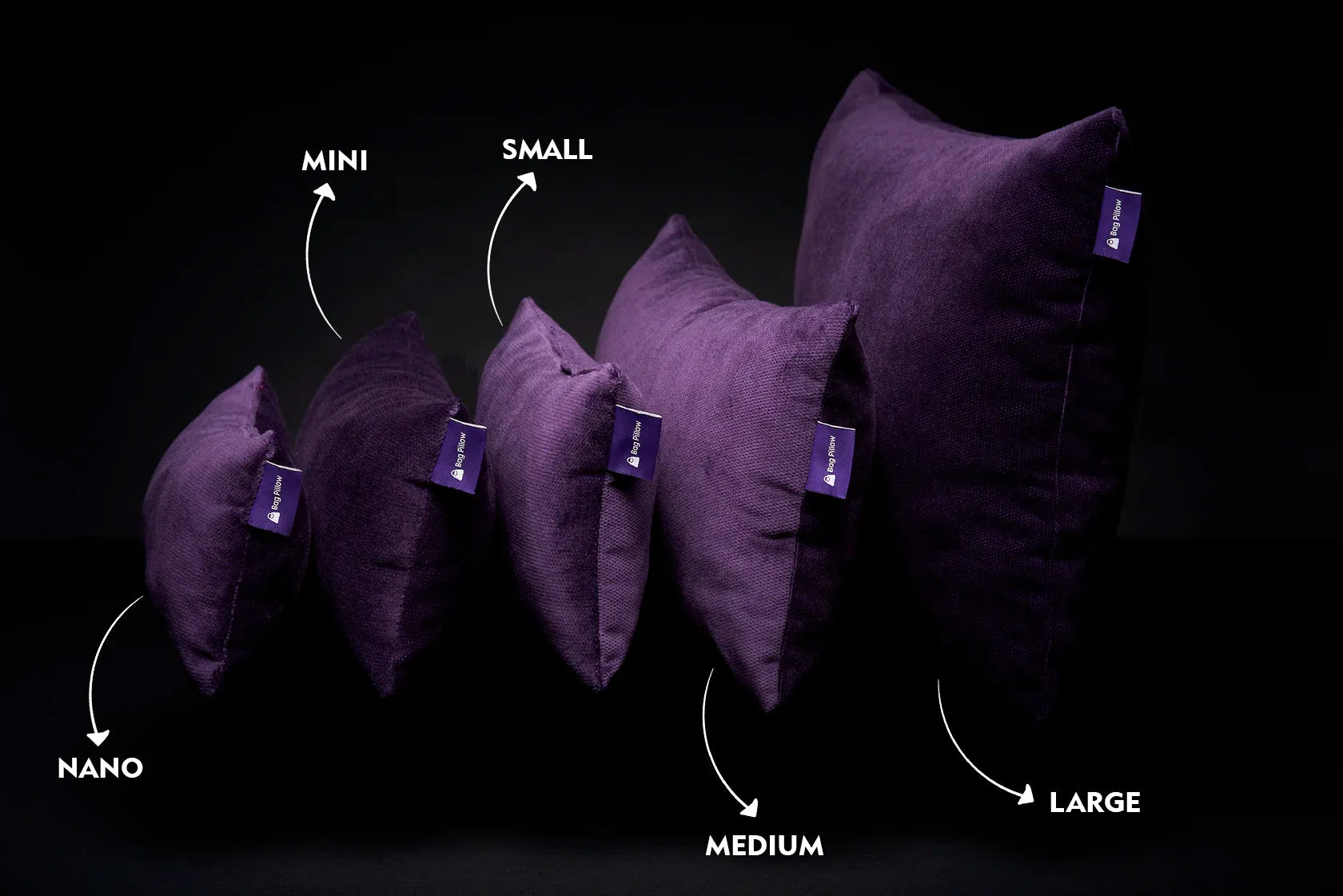 Bag Pillow Set of 5