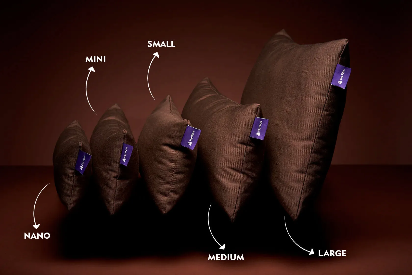 Bag Pillow Set of 5
