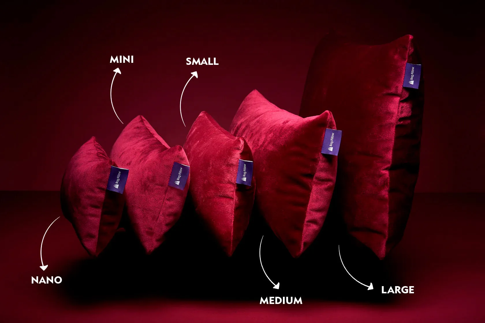 Bag Pillow Set of 5