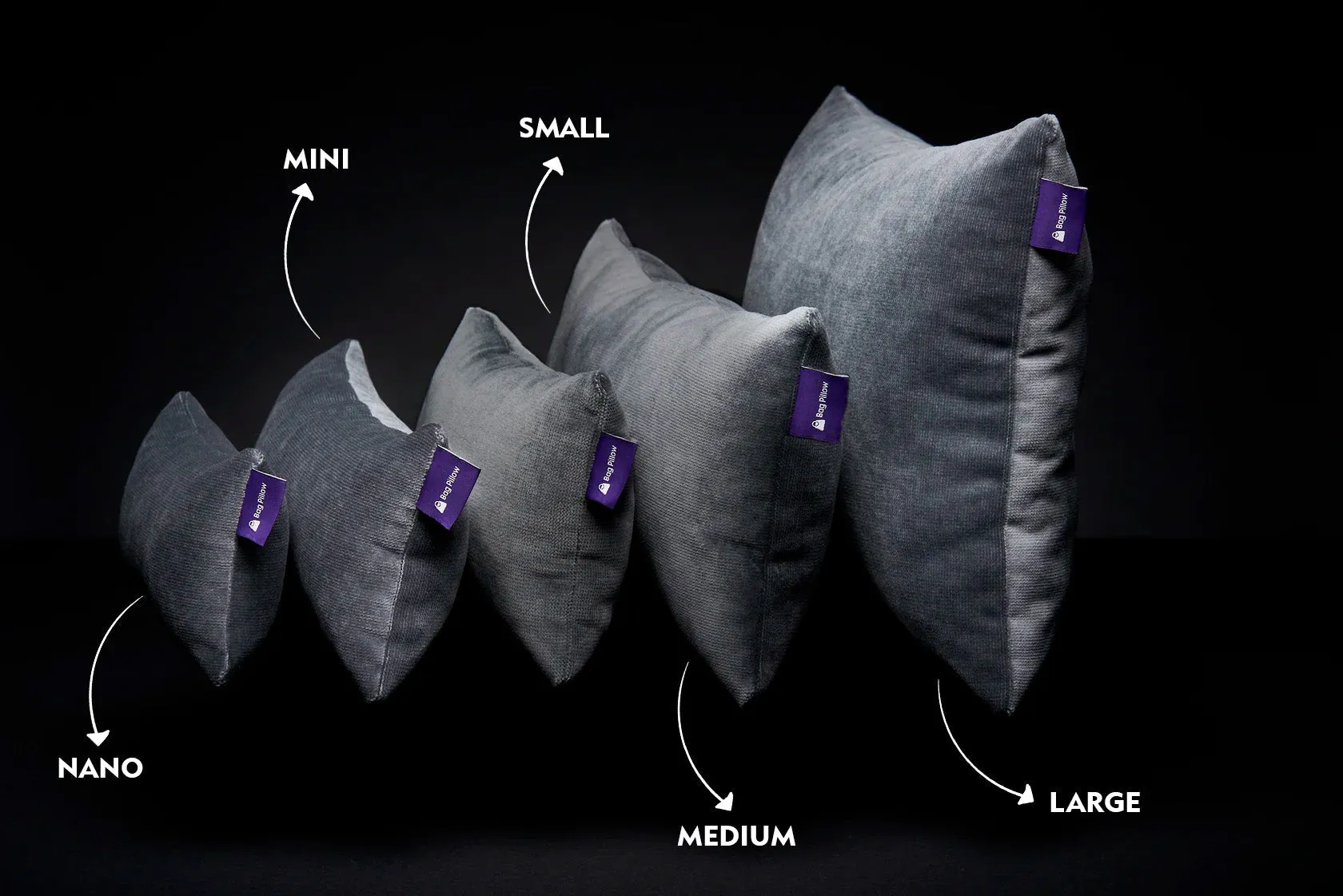 Bag Pillow Set of 5