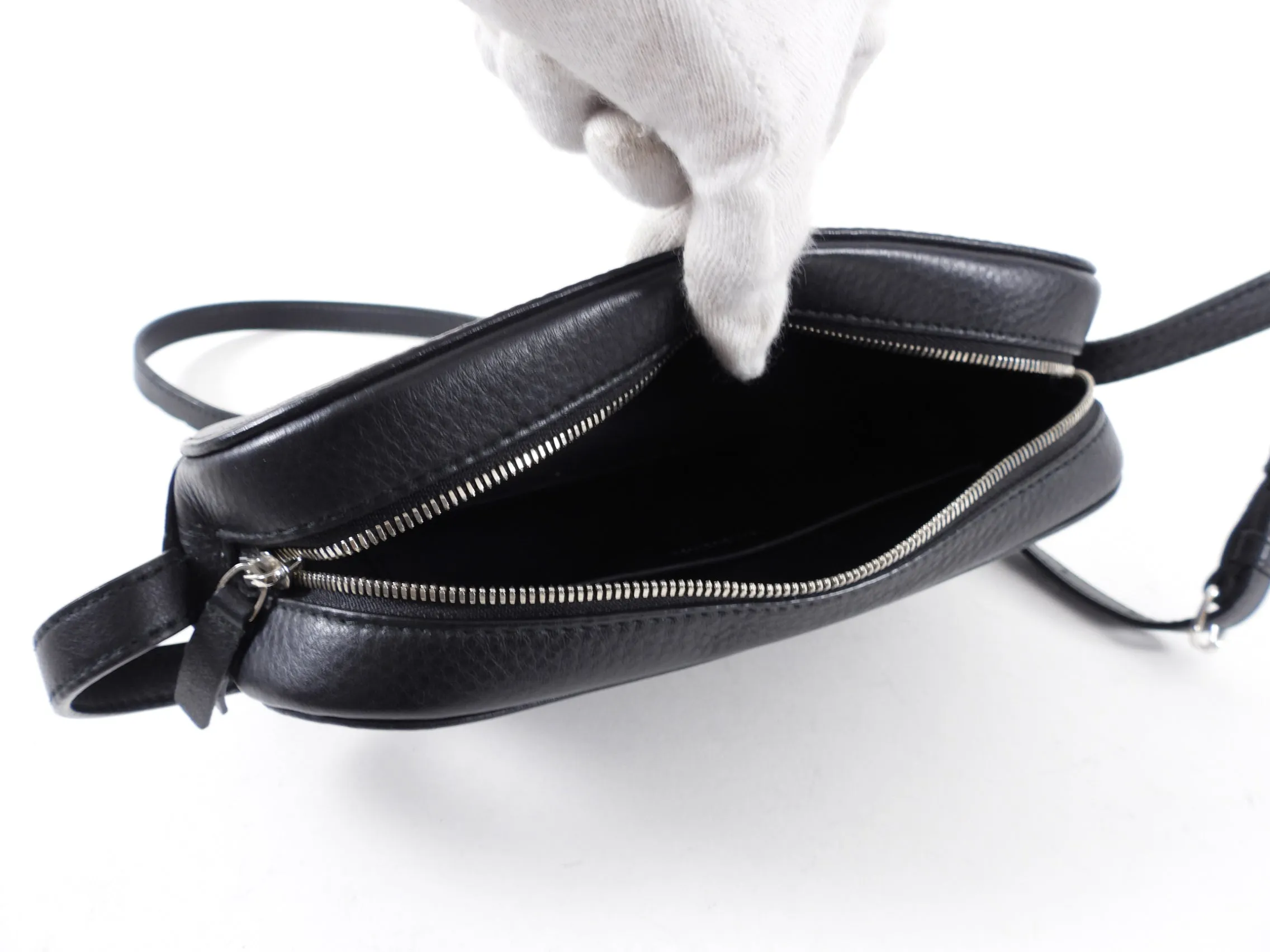 Balenciaga Everyday Logo Camera Crossbody Bag