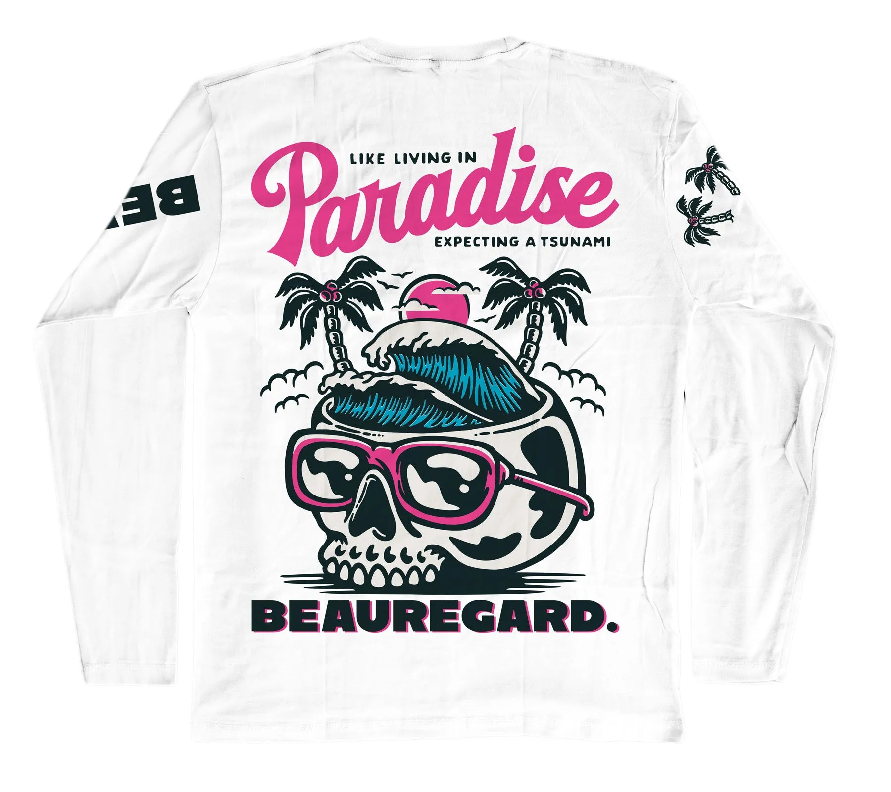 beauregard. "Tsunami" Long Sleeve | White