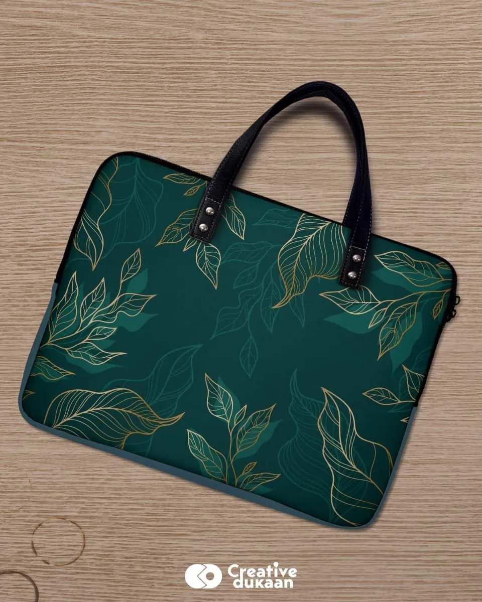 Beautiful Laptop Sleeve - The Greenery