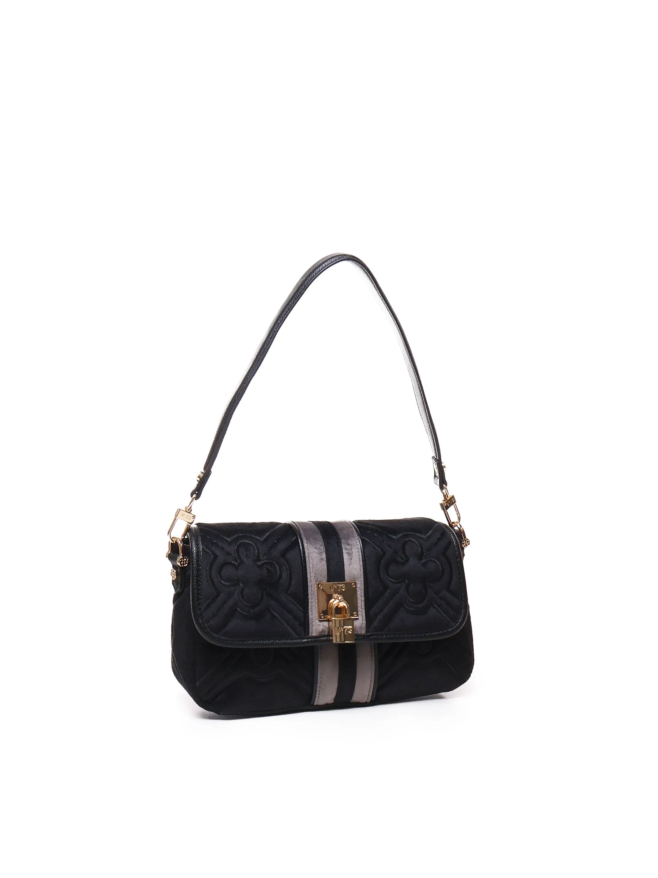 Black Adjustable Shoulder Bag