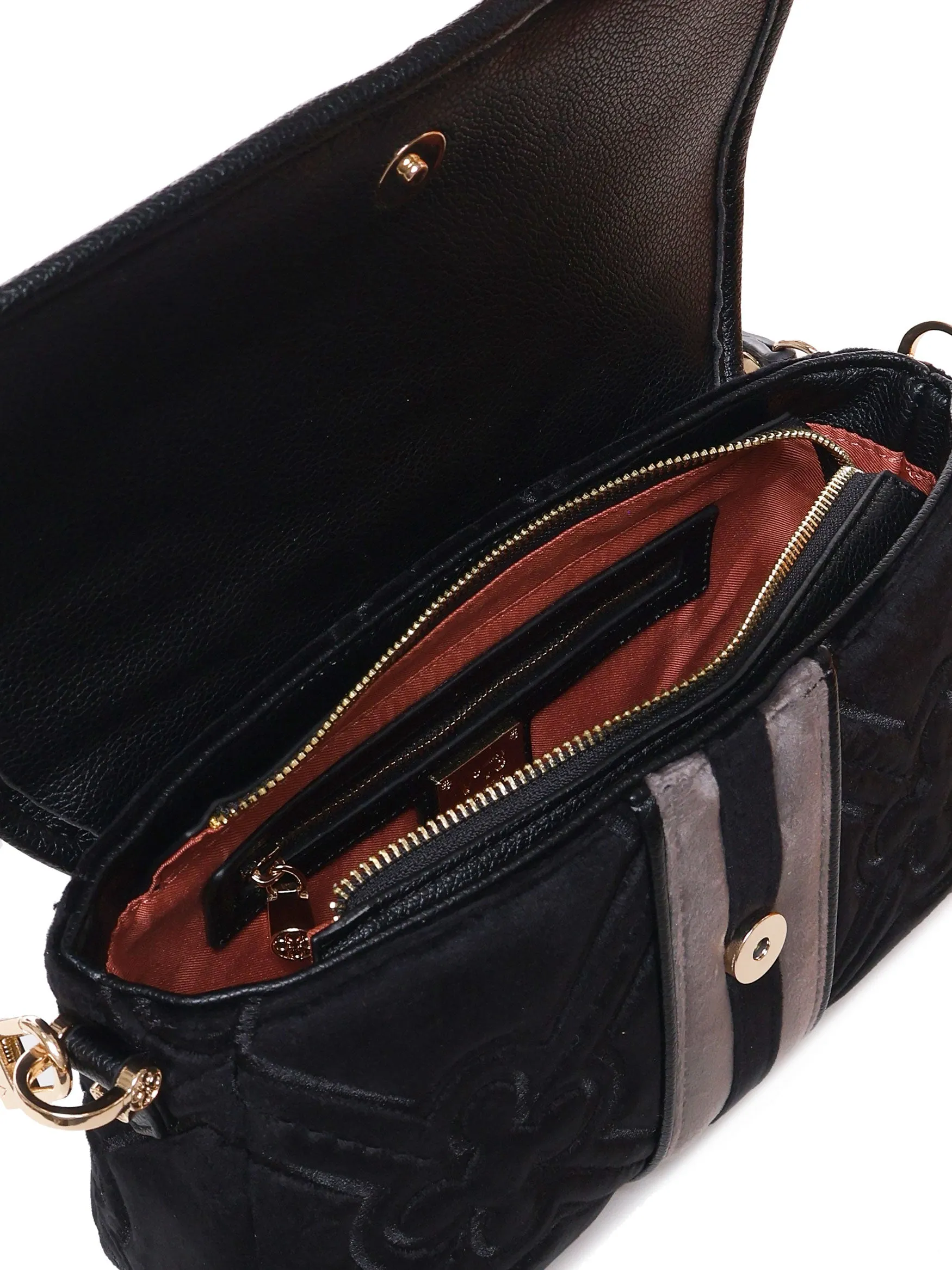 Black Adjustable Shoulder Bag