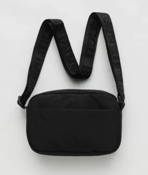 Black Camera Crossbody Baggu