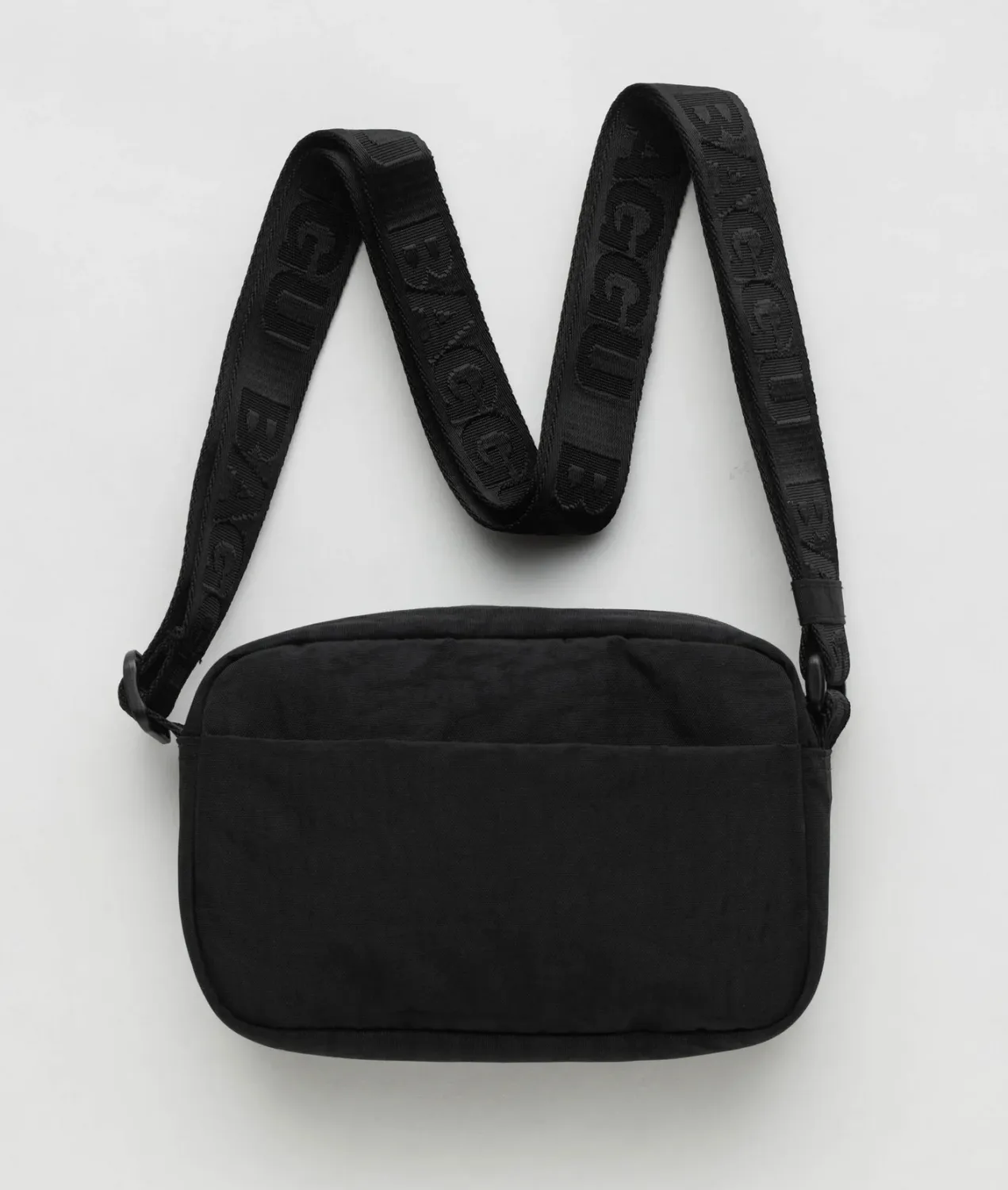 Black Camera Crossbody Baggu