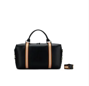 Black Caviar Designs Travel Bag - Everest Black & orange Stripe