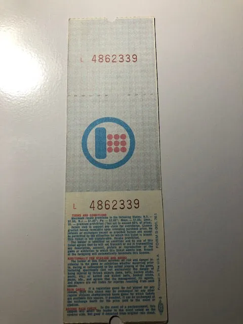 Bob Dylan - Vintage Concert Ticket November 15th, 1978 - Street Legal Tour ** RARE