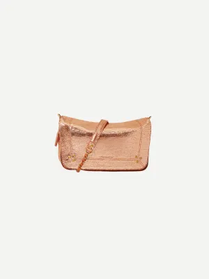 Bobi Small in Lame Rose Gold