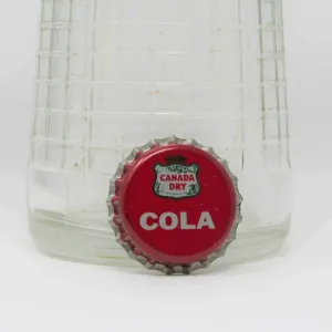Bottle Cap, Canada Dry Ginger Cola, Cork Backed, Unused 1950's, RARE