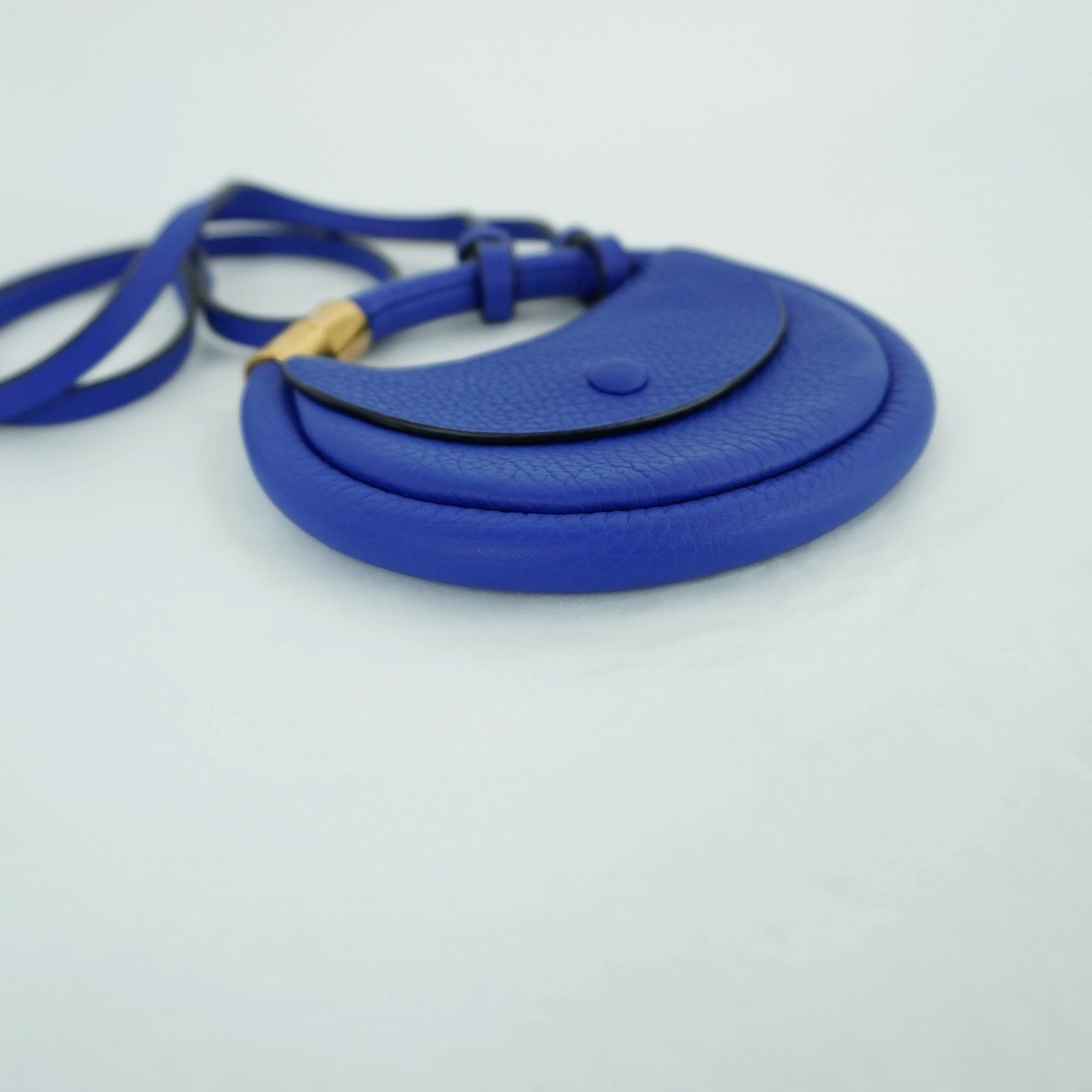 Boyy Mini Hobo With Strap Card Holder Blue