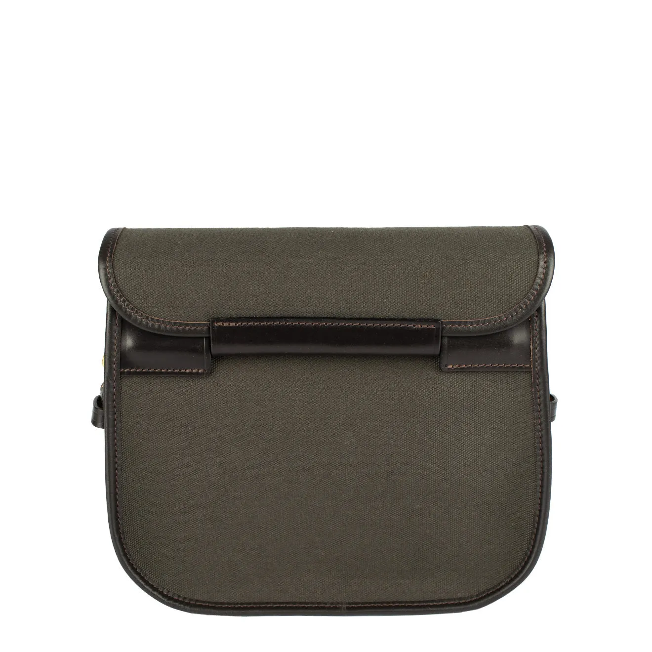 Brady Moorland Canvas Cartridge Bag 100 Loden Green / Brown