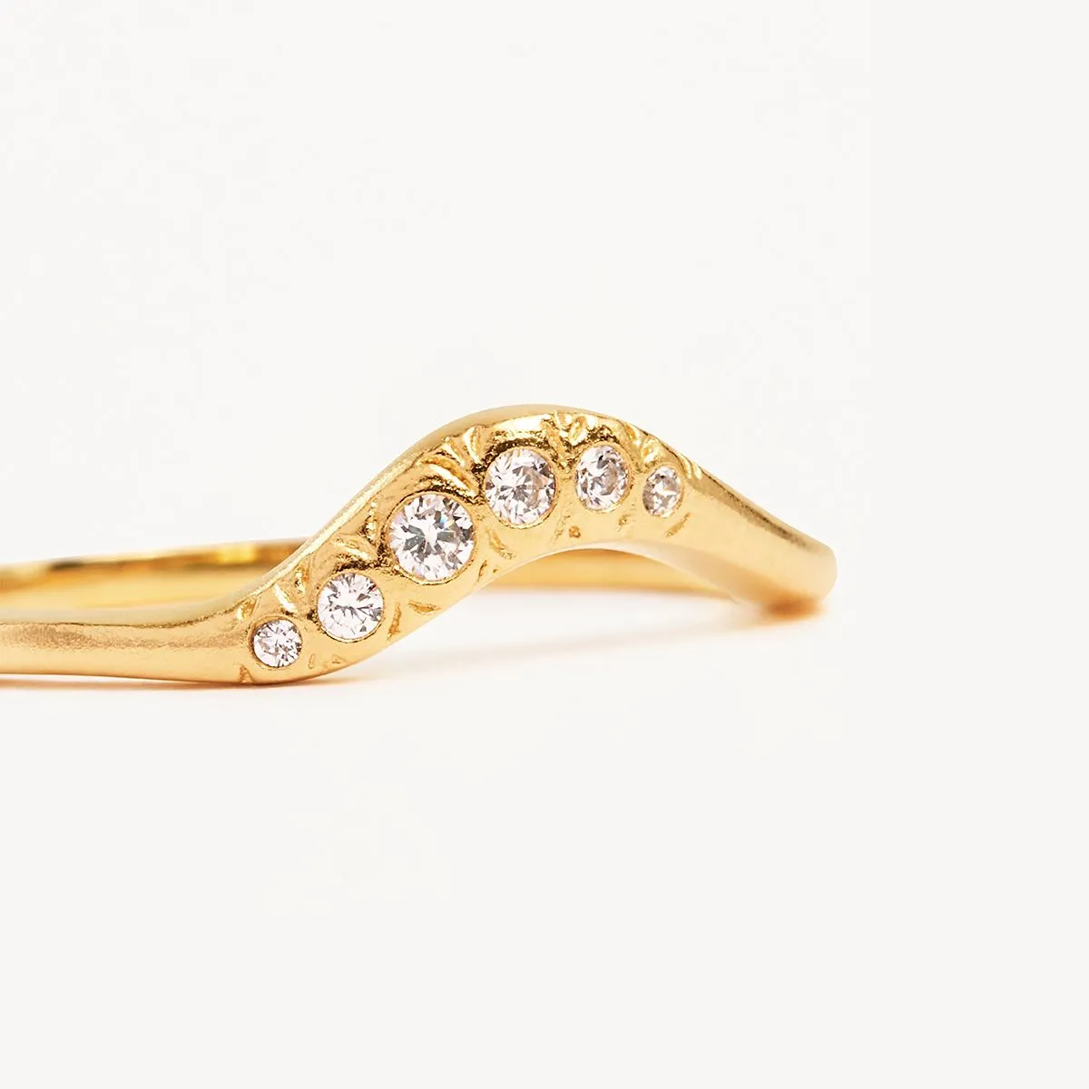 By Charlotte Horizon Ring, Gold or Silver