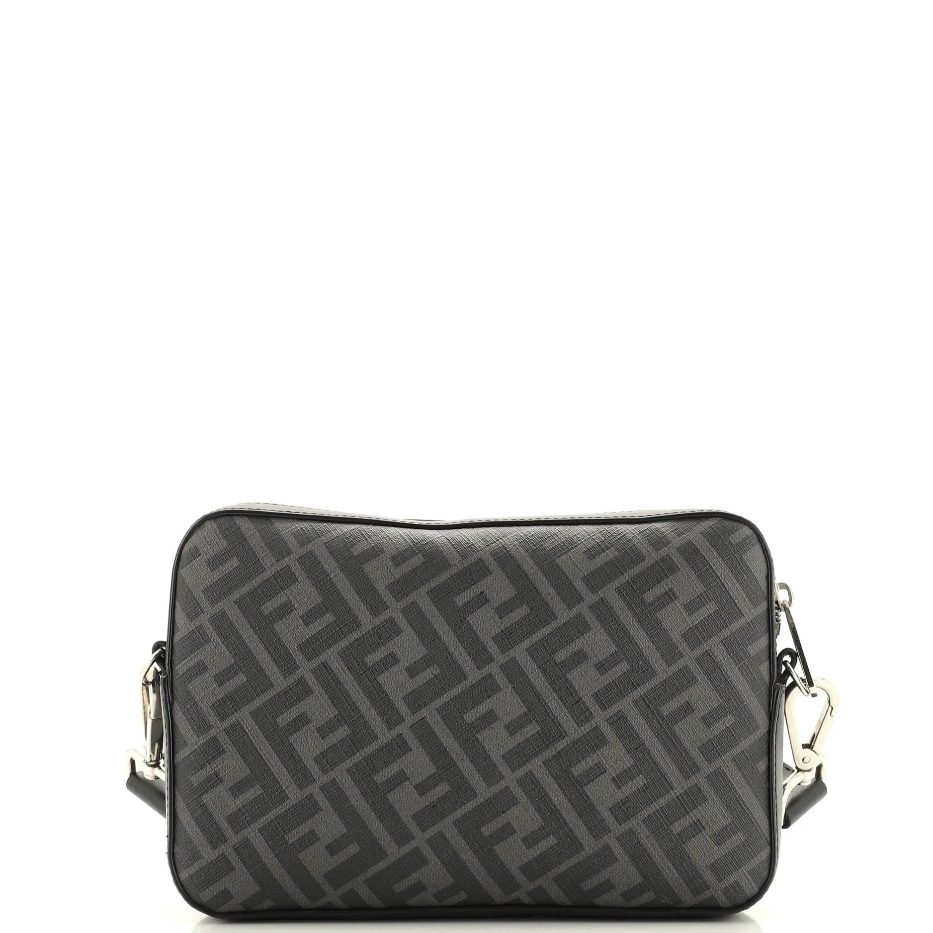 Camera Case Bag Zucca Coated Canvas and Leather Small