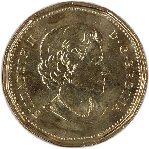 Canada Nickel 2011 $1 (Elizabeth II) 7gr .915