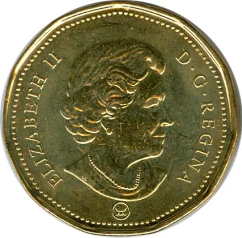 Canada Nickel 2011 $1 (Elizabeth II) 7gr .915