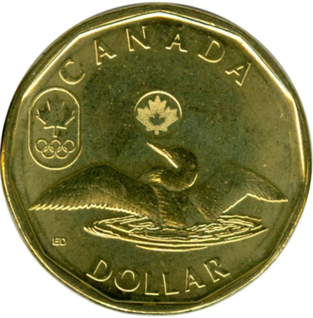 Canada Nickel 2014 $1 (Elizabeth II) 6.27gr .915
