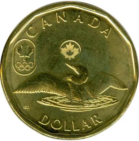 Canada Nickel 2014 $1 (Elizabeth II) 6.27gr .915