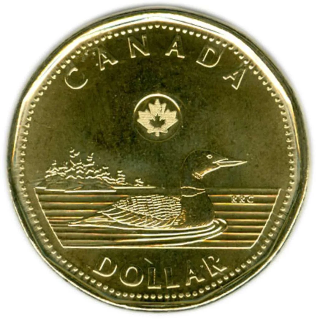 Canada Nickel 2014 $1 (Elizabeth II) 6.27gr .915