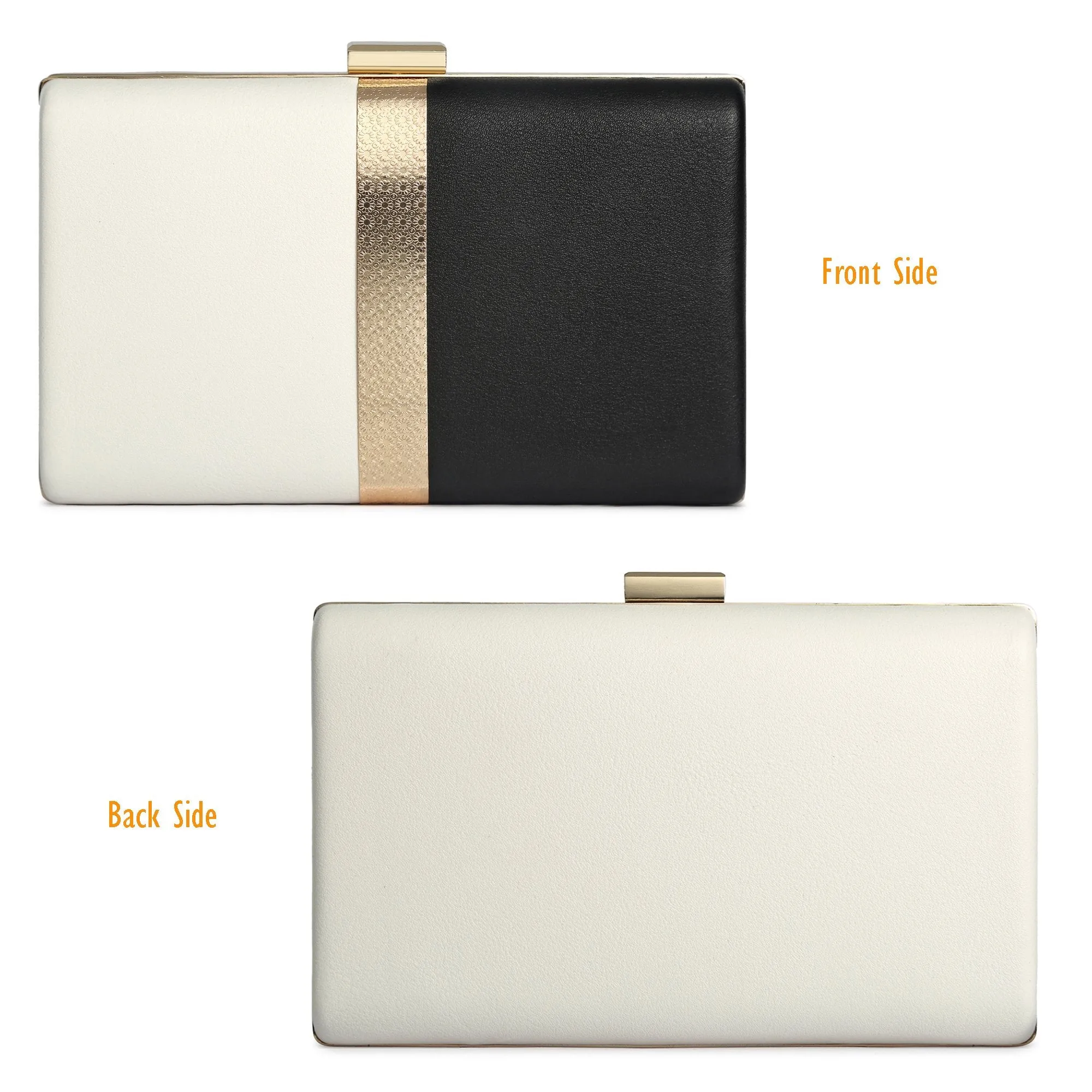 CARIEDO Evening Clutch for Women, Evening Bag Crossbody Bag Wedding Bridal Purse for Cocktail Party Prom