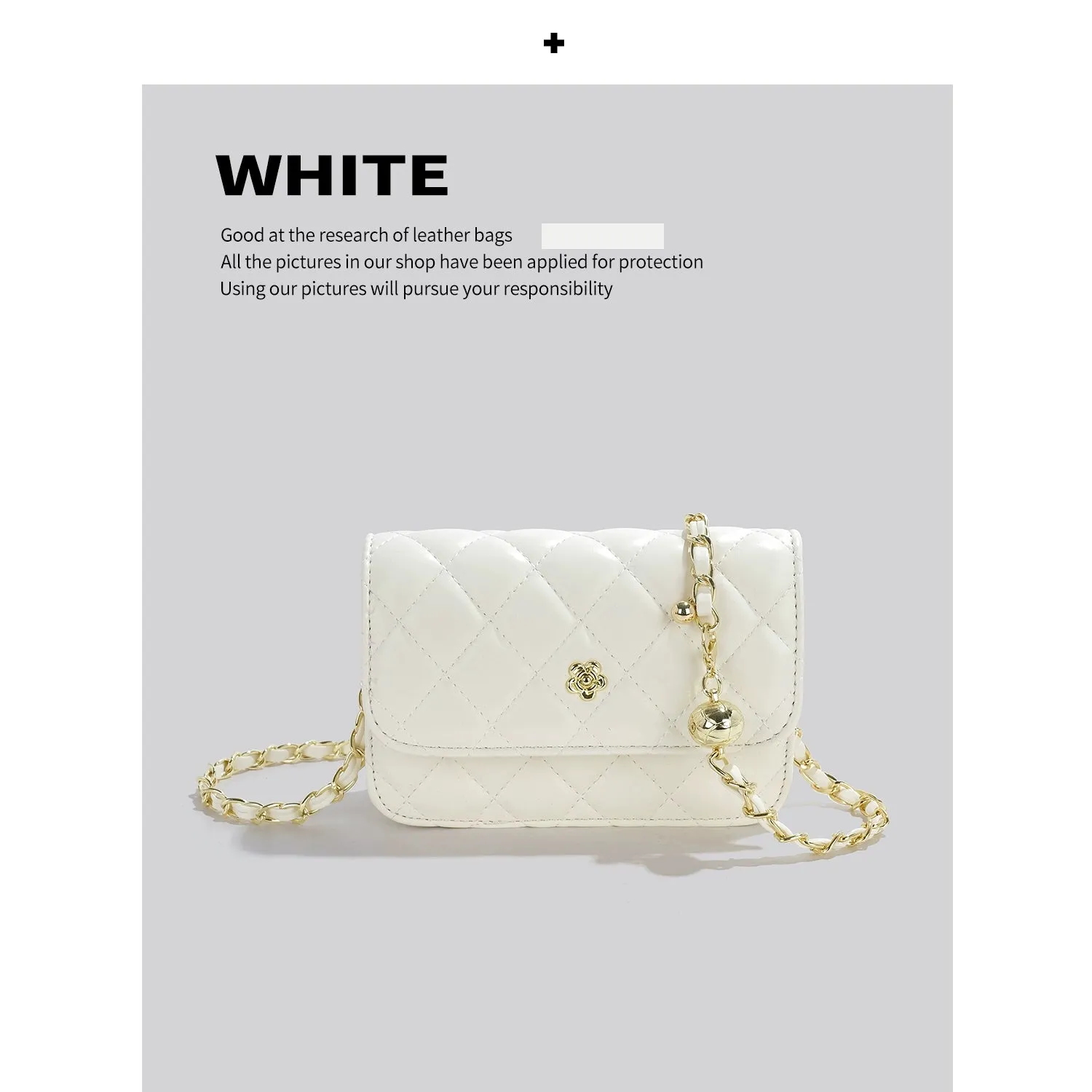 Ceekay Fancy Mini Crossbody Bag Small Golden Balls