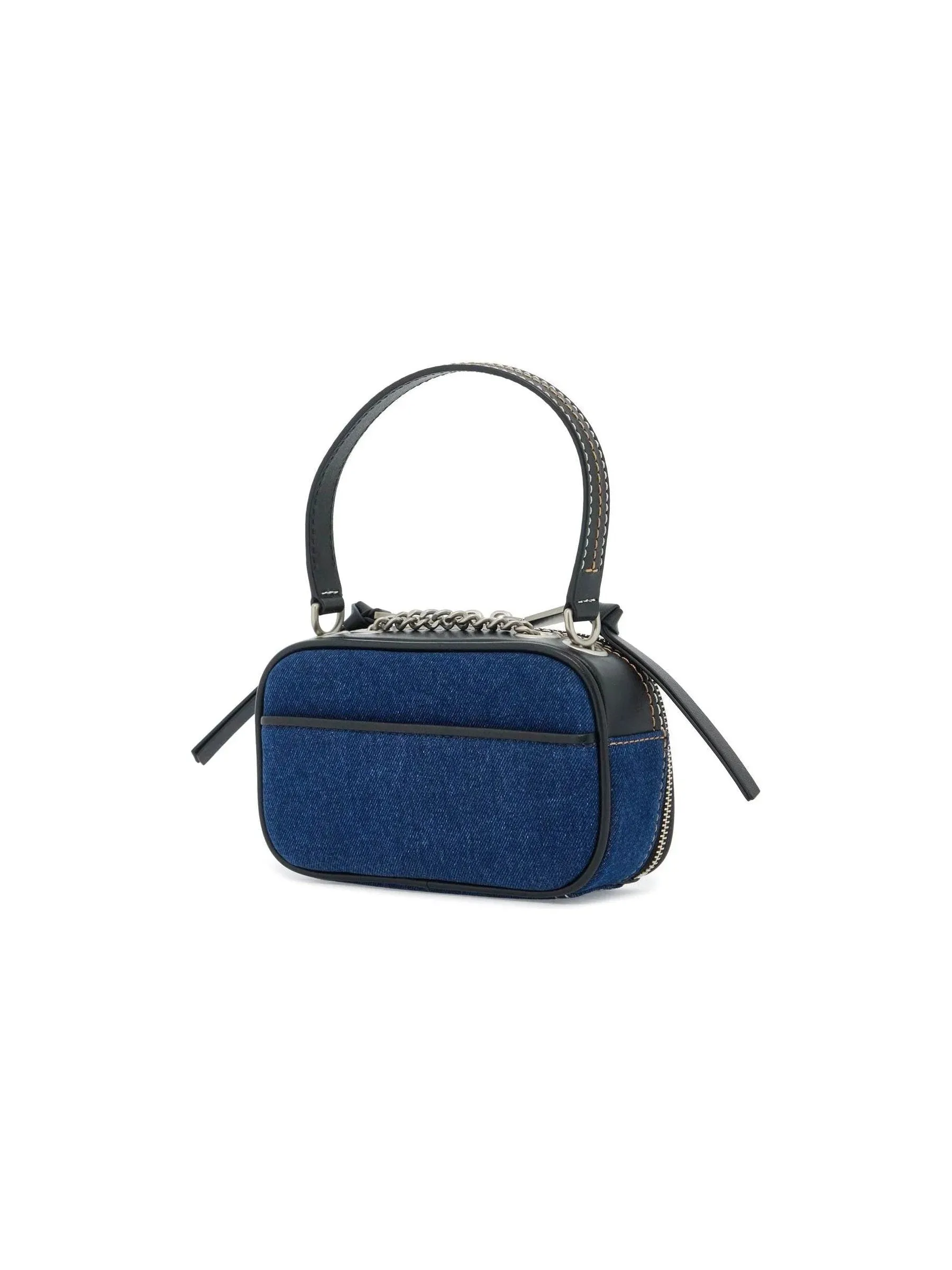 Chain Snapshot Denim Camera Bag