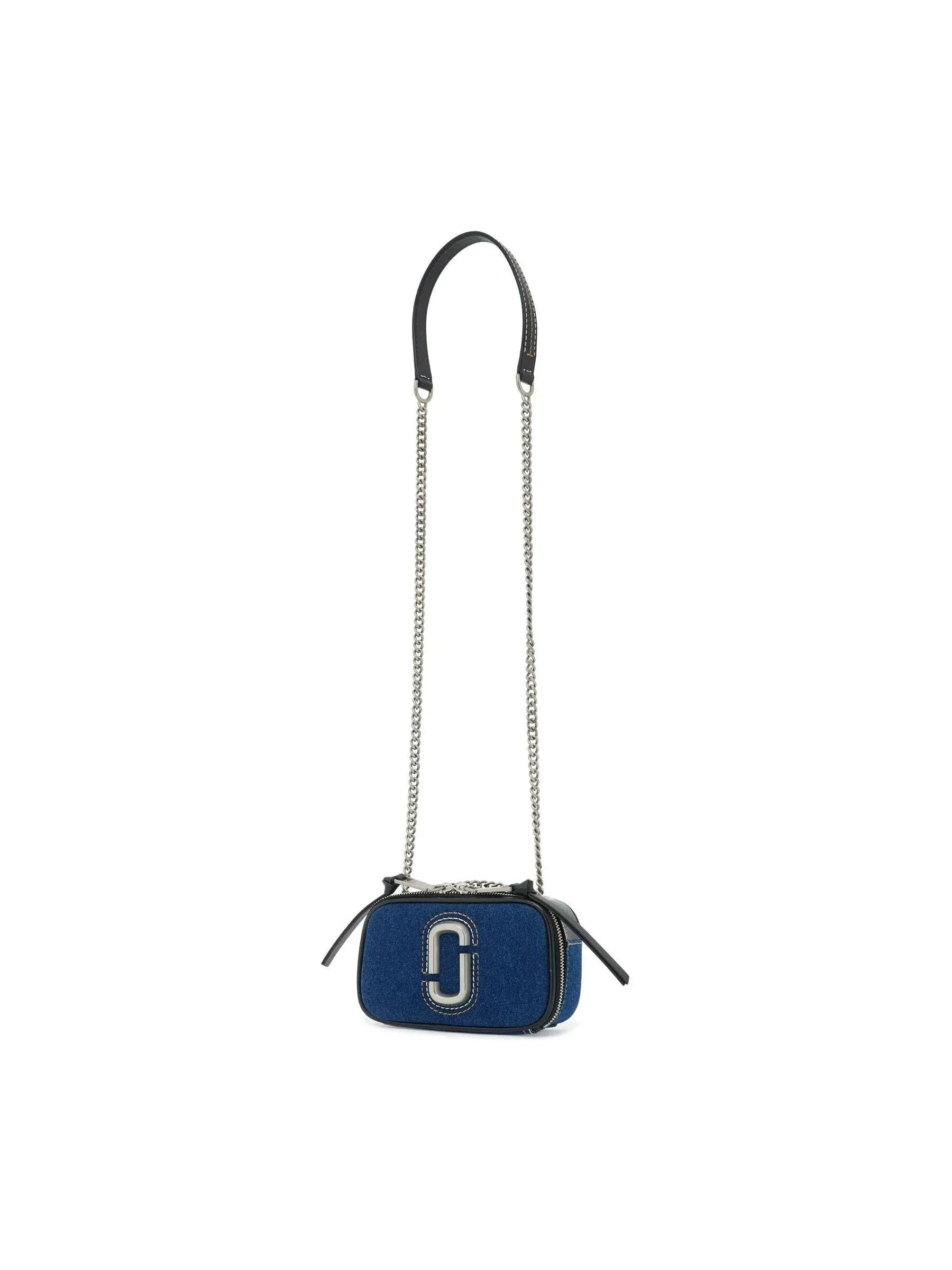 Chain Snapshot Denim Camera Bag