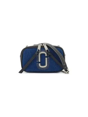 Chain Snapshot Denim Camera Bag