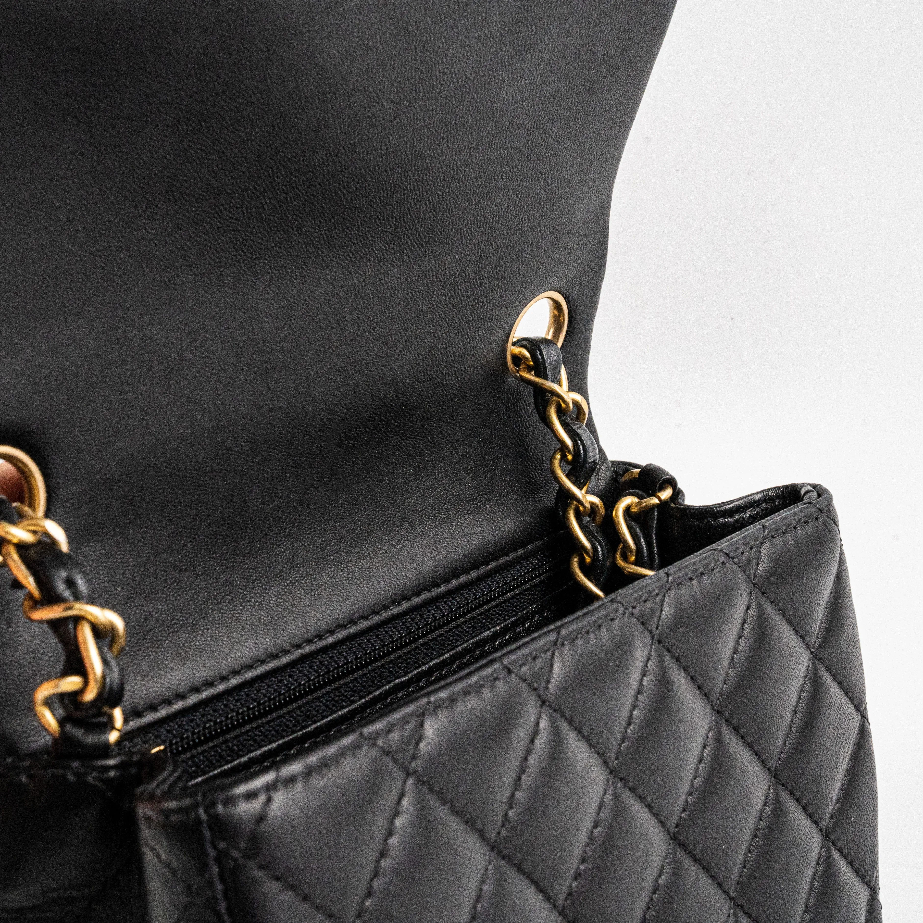 Chanel 19S Mini Square Bag Black